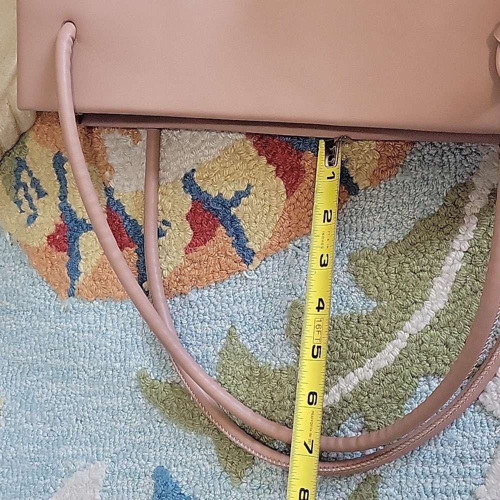 Zara tote bag medium size beige/ light tan color - Picture 8 of 8